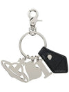 Biogreen I Love Orb Saffiano Key Holder Black - VIVIENNE WESTWOOD - BALAAN 3