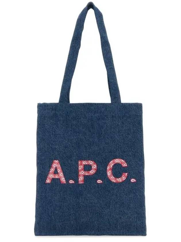 Lou Tote Bag Navy - A.P.C. - BALAAN 2