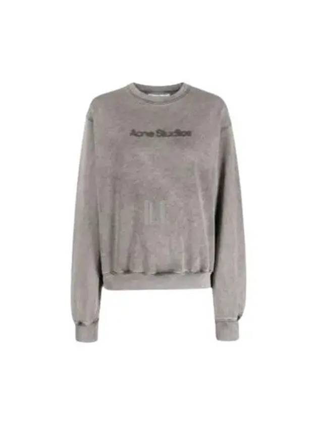 Logo Print Sweatshirt Faded Grey - ACNE STUDIOS - BALAAN 2