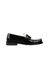 Interlocking G Loafer Black White - GUCCI - BALAAN 1