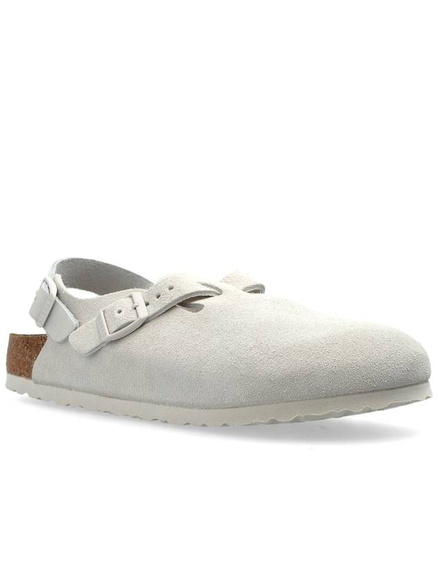 Birkenstock Shoes Tokio II Suede, Women's, Grey - BIRKENSTOCK - BALAAN 4