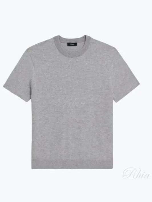 Saree Men s Short Sleeve T Shirt O0186710 B4X - THEORY - BALAAN 1