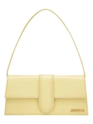 Jacquemus Le Bambino long shoulder bag pale yellow - JACQUEMUS - BALAAN 1