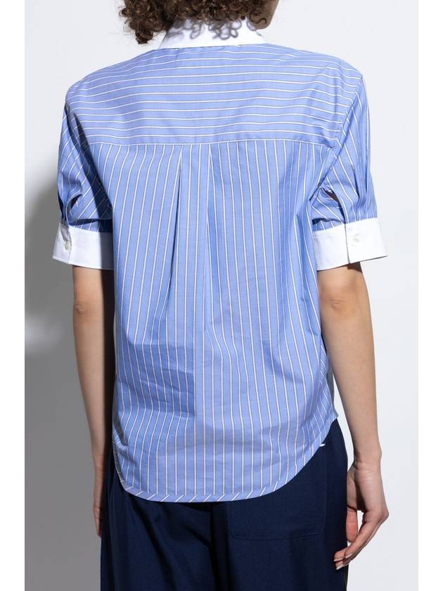 Marni Striped Shirt, Women's, Blue - MARNI - BALAAN 4