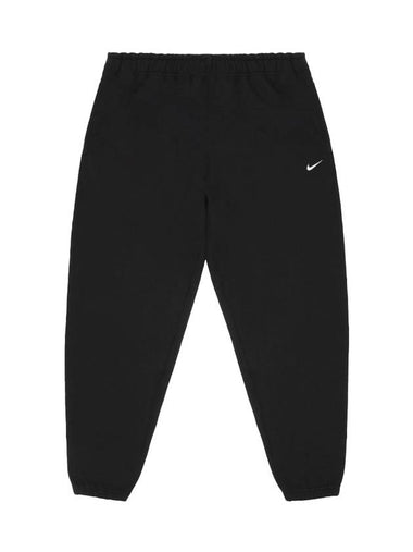 Men's Solo Swoosh Fleece Pants Black - NIKE - BALAAN 1