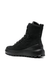 Hiking Leather Walker Boots Black - STONE ISLAND - BALAAN 4