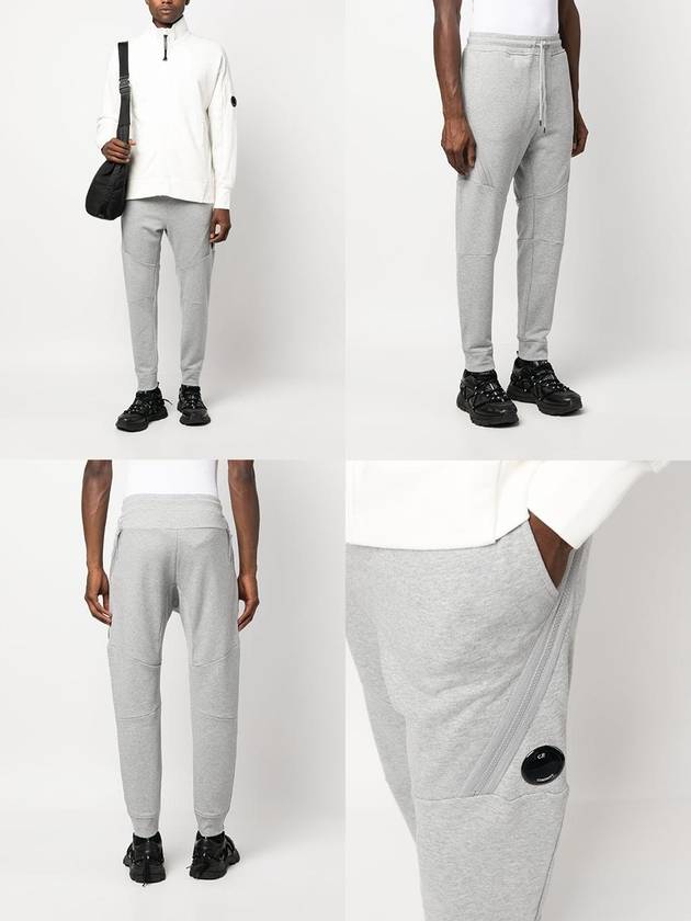 Diagonal Raised Fleece Track Pants Grey - CP COMPANY - BALAAN 3