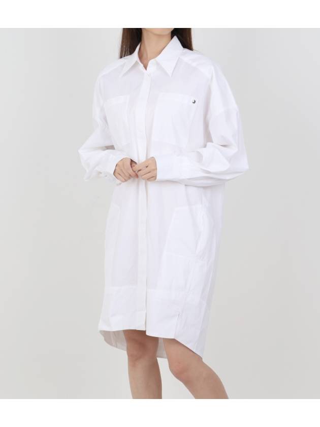 Madame De Rivoli Short Dress White - A.P.C. - BALAAN 3