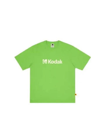 KODAK Apparel Big Logo Aero Cool Regular Fit Short Sleeve T Shirt GREEN - KODO - BALAAN 1