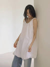 Shirring sleeveless balloon dress - KELLY DONAHUE - BALAAN 3