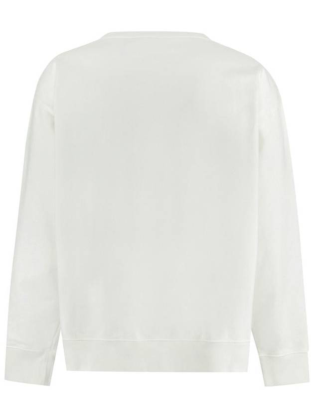 Numbering Logo Cotton Sweatshirt White - MAISON MARGIELA - BALAAN 3