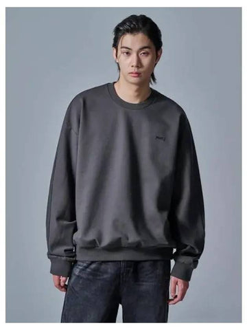 Core Essential Jersey Sweatshirt Ash Domestic Product GM0024061727568 - JUUN.J - BALAAN 1