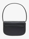 1DR Nappa Leather Shoulder Bag Black - DIESEL - BALAAN 4