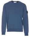 Wappen Patch Garment Dyed Sweatshirt Avio Blue - STONE ISLAND - BALAAN 2