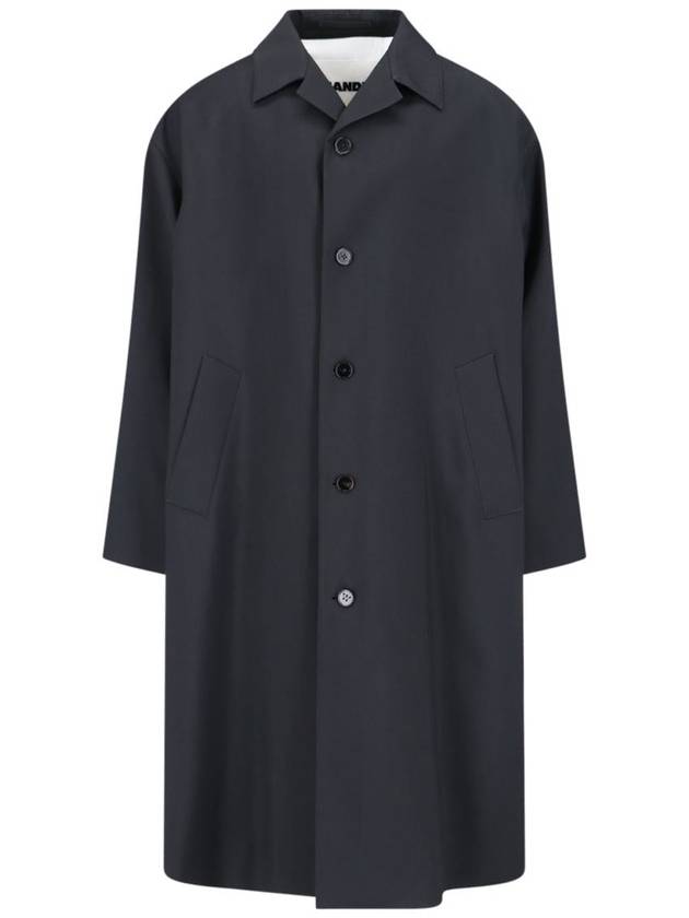 Button Wool Coat J23AA0102J40159 - JIL SANDER - BALAAN 2