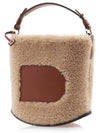 Pin Swing Wool Tote Bag Beige - DELVAUX - BALAAN 3