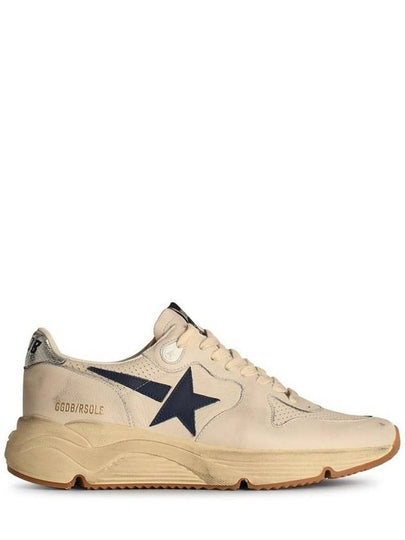 Running Sole Silver Tab Low Top Sneakers Ivory - GOLDEN GOOSE - BALAAN 2