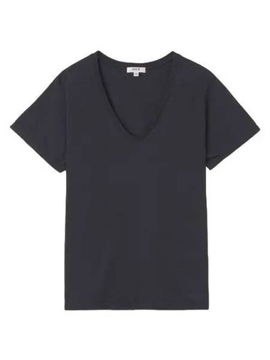 A Goldie Short Sleeve T Shirt Nocturne - AGOLDE - BALAAN 1