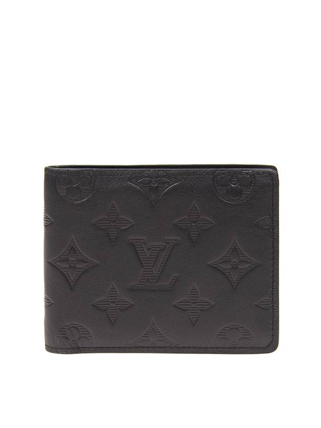 Multiple Monogram Shadow Half Wallet Black - LOUIS VUITTON - BALAAN 1