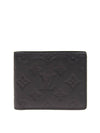 Multiple Monogram Shadow Wallet Black - LOUIS VUITTON - BALAAN 1