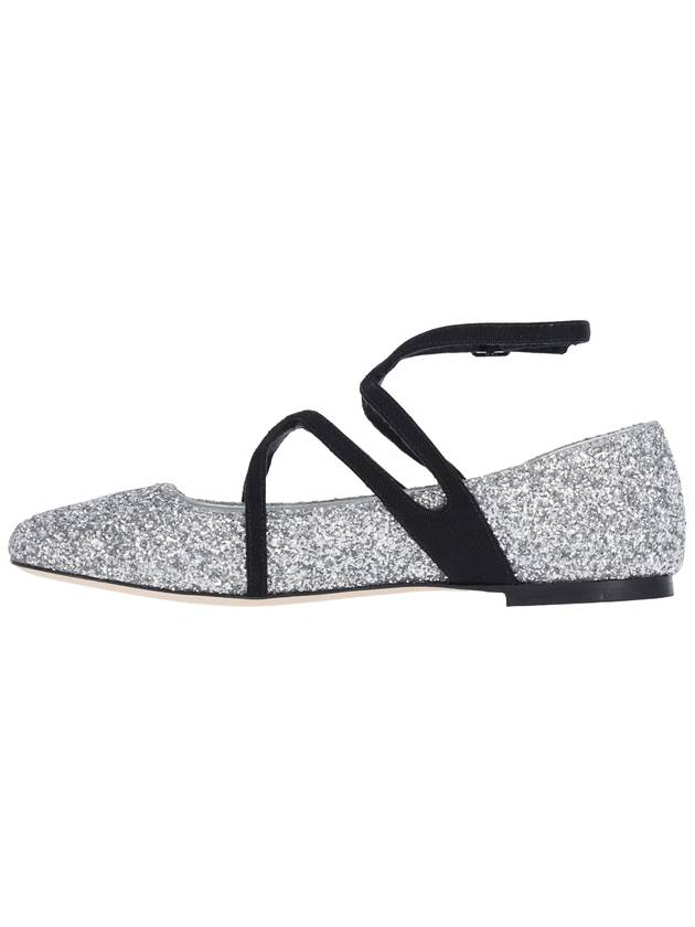 Jimmy Choo Flat shoes Silver - JIMMY CHOO - BALAAN 3