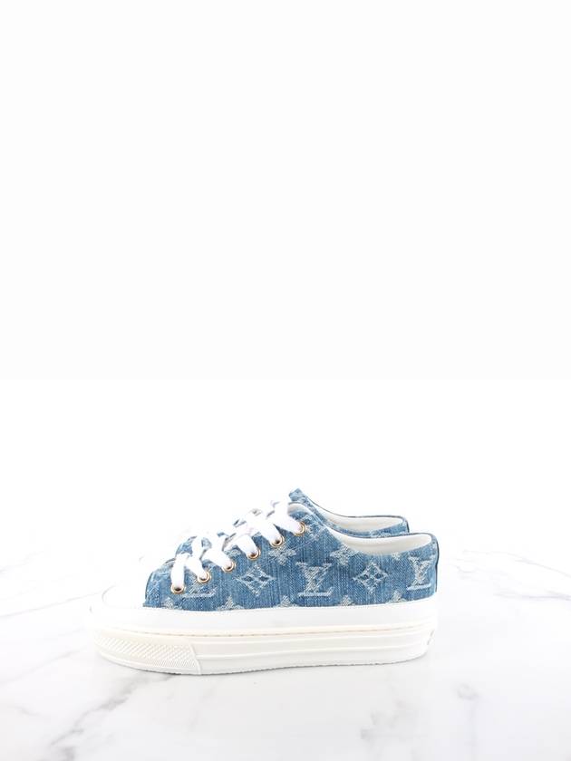 LV Denim Stella Sneakers 35 5 225 - LOUIS VUITTON - BALAAN 4