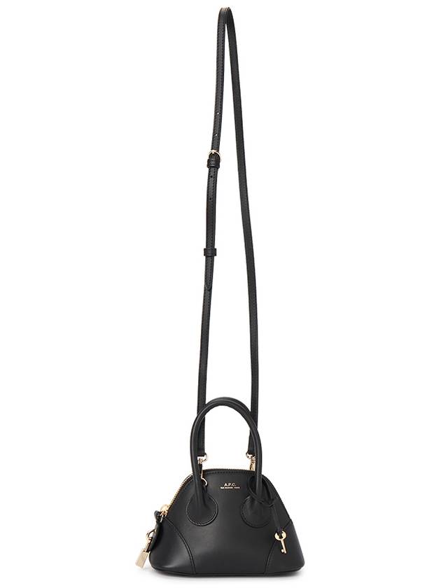 Women's Emma Mini Leather Tote Bag Black - A.P.C. - BALAAN 7