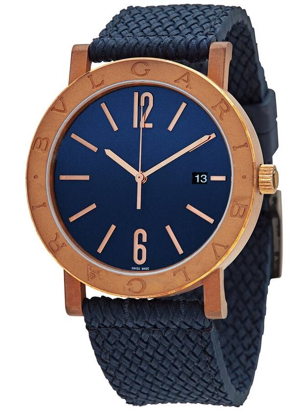 Bvlgari Bvlgari Automatic Blue Dial Men's Watch 103132 - BVLGARI - BALAAN 1