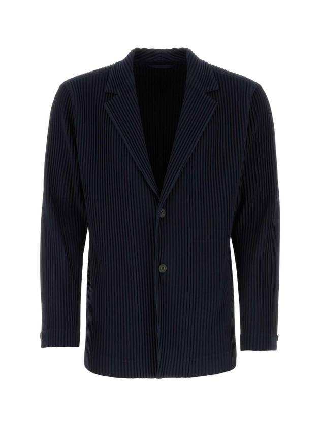 Pleated Suit Navy - ISSEY MIYAKE - BALAAN 1