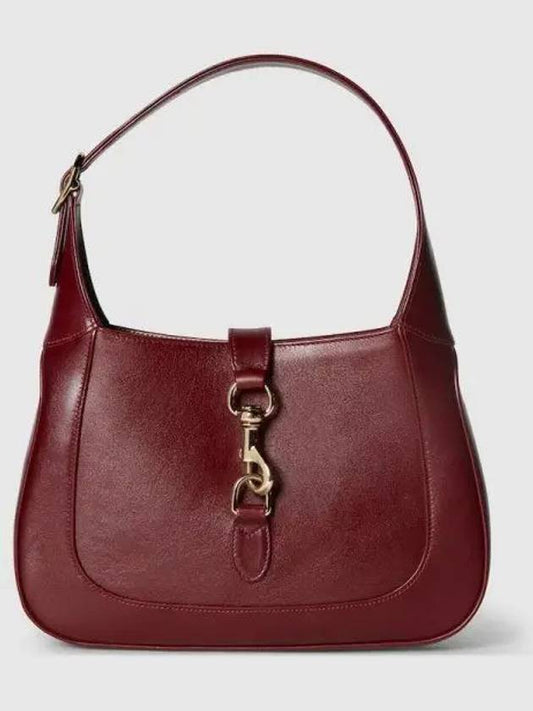 Jackie Small Leather Shoulder Bag Rosso Ancora - GUCCI - BALAAN 2