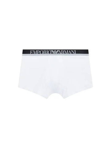 UNDERWEAR Men s Line Logo Banding Cotton Drawn White 270180 - EMPORIO ARMANI - BALAAN 1