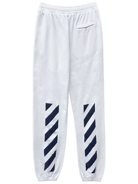 Men's Diag Logo Sweatpants White - OFF WHITE - BALAAN 2