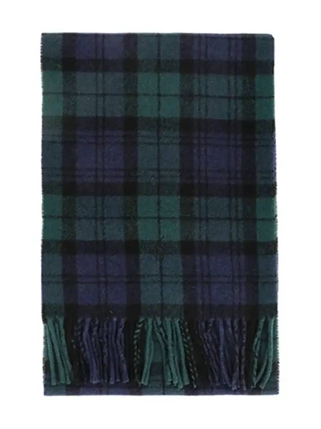 Pony Recycled Classic Plaid Muffler - POLO RALPH LAUREN - BALAAN 5