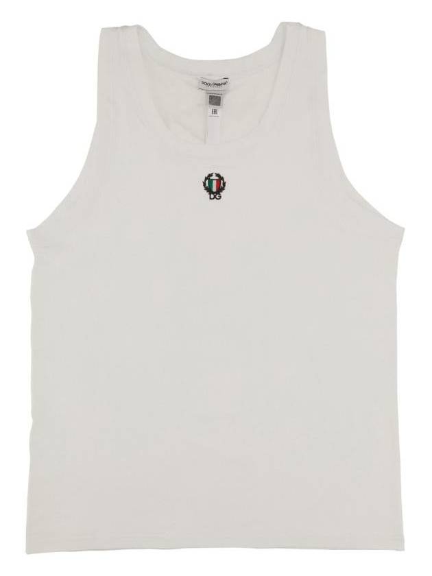 Dolce & Gabbana Cotton Tank Top - DOLCE&GABBANA - BALAAN 1