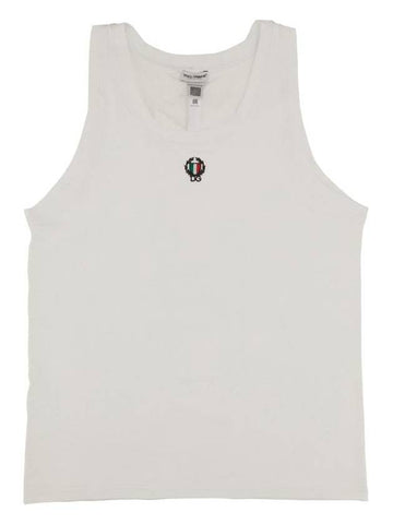 Dolce & Gabbana Cotton Tank Top - DOLCE&GABBANA - BALAAN 1