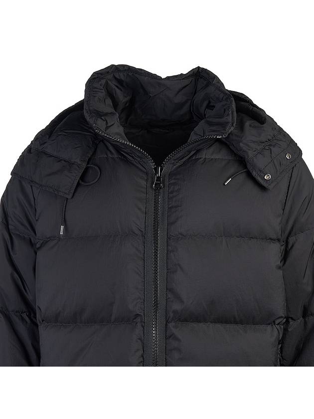 Midlayer Short Padded Down Jacket Black - TEN C - BALAAN 5