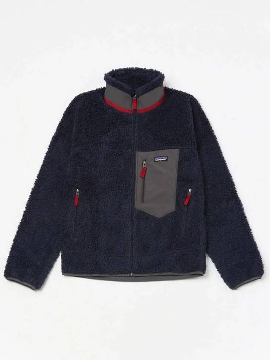 Classic Retro X Fleece Zip-Up Jacket Navy - PATAGONIA - BALAAN 2