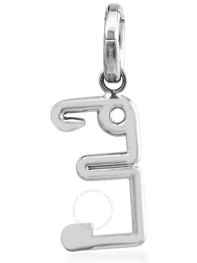 Burberry Palladium E Alphabet Charm - BURBERRY - BALAAN 3