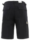 Aviation Shorts Black - CARHARTT WIP - BALAAN 3