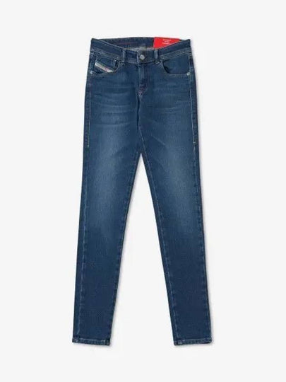 Women 2018 Slandy Low Super Skinny Jeans Medium Blue - DIESEL - BALAAN 2