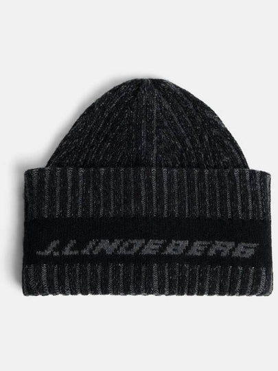 Men's Enso Plated Beanie Black - J.LINDEBERG - BALAAN 2