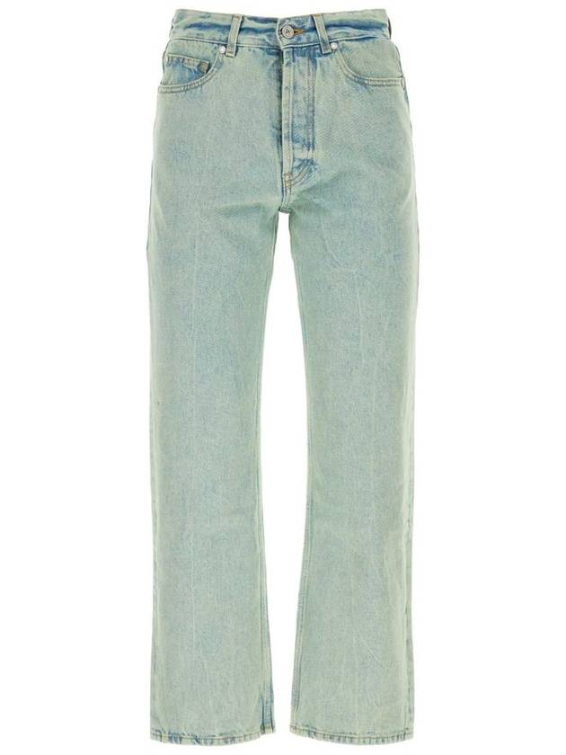 Denim Straight Pants PMYA040S24DEN0015103 - PALM ANGELS - BALAAN 2