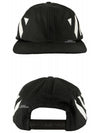 Diagonal Print Ball Cap Black - OFF WHITE - BALAAN.