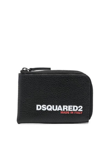 logo print zip-up wallet WAM004125103888 - DSQUARED2 - BALAAN 1