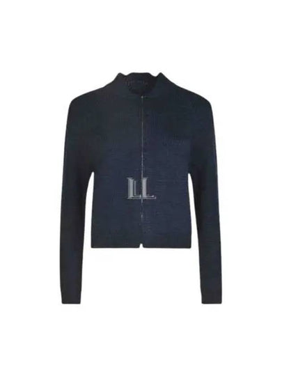 Fine Knit Wool Cardigan Navy - MAISON MARGIELA - BALAAN 2