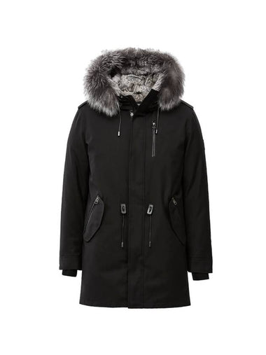 Men's Moritz MORITZ Fur Line Twill Parka Black - MACKAGE - BALAAN 1