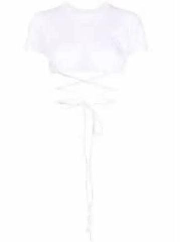 Jacquemus Le Bacchi short sleeve t shirt white 211JS0012160100SS23 969903 - JACQUEMUS - BALAAN 1