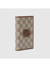 Interlocking G Superme Canvas Passport Wallet Beige - GUCCI - BALAAN 3