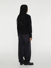 Women's Padded Cotton Zip-Up Cardigan Black - MONCLER - BALAAN 3