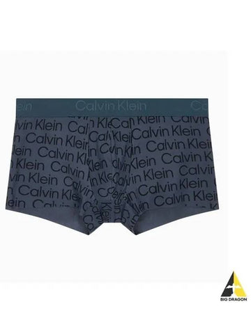 UNDERWEAR Men s CK Black Print Low Rise Trunks NB4061PUZ - CALVIN KLEIN - BALAAN 1